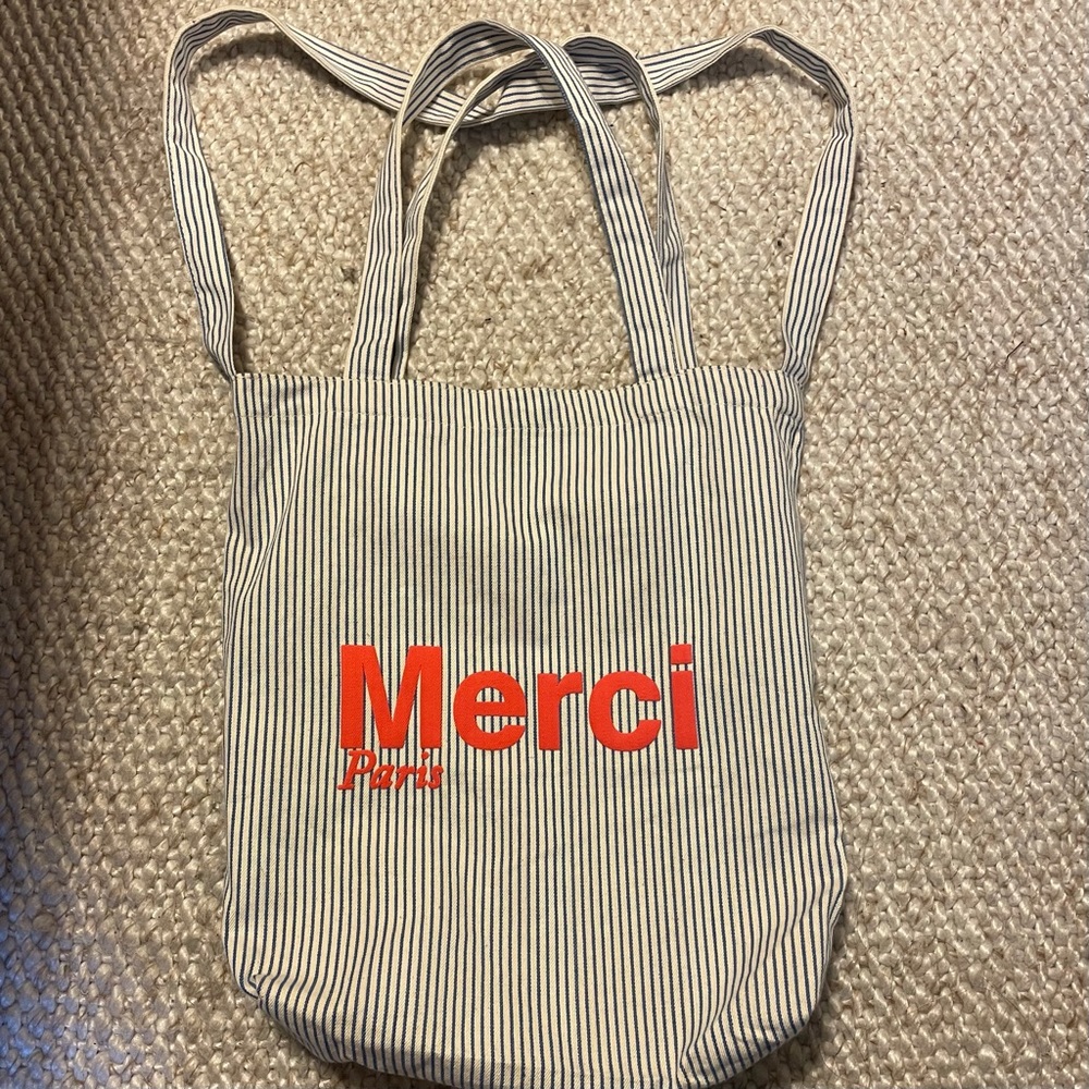 Merci Paris Tote Bag